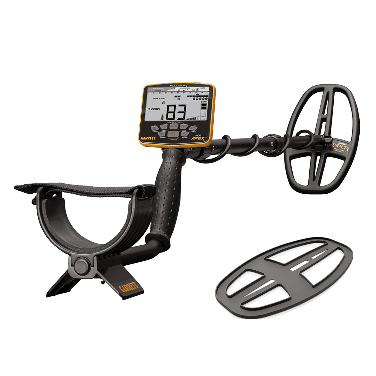 Garrett ACE Apex із котушкою Viper та блоком Multi-Flex