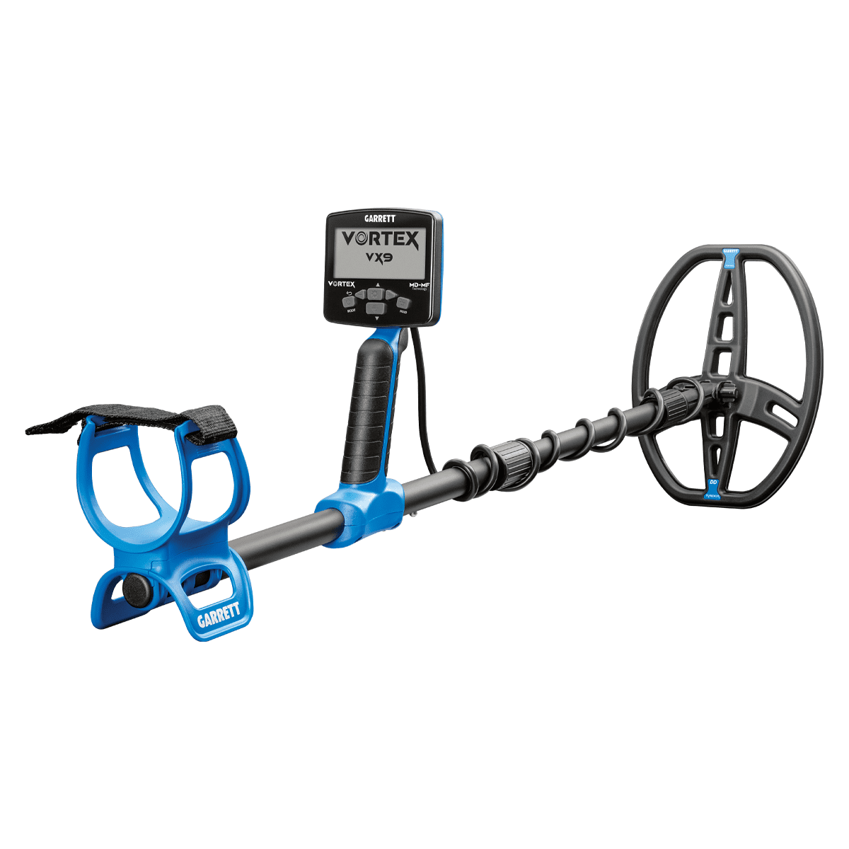 Garrett Vortex VX9 із пошуковою котушкою Raider та блоком керування
